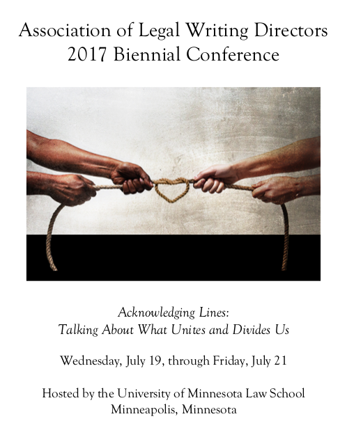 Assn of Legal Writing Directors 2017 Biennial Conference program